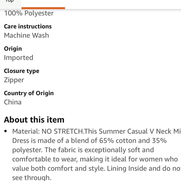 FANCYINN (Amazon) • Flowy Spaghetti Strap Sundress - Picture 4 of 5